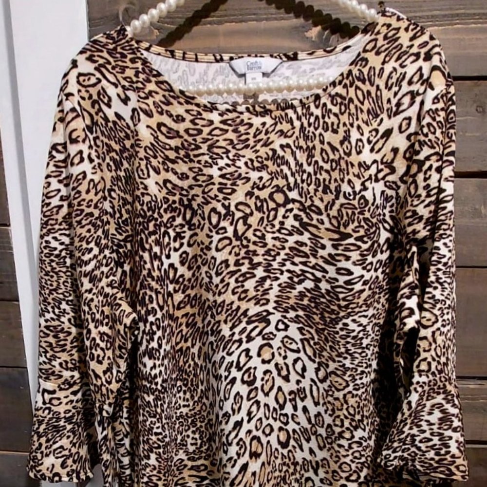 Cheetah Print Shirt